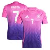 Camiseta de fútbol Alemania Kai Havertz 7 Segunda Equipación Euro 2024 - Hombre